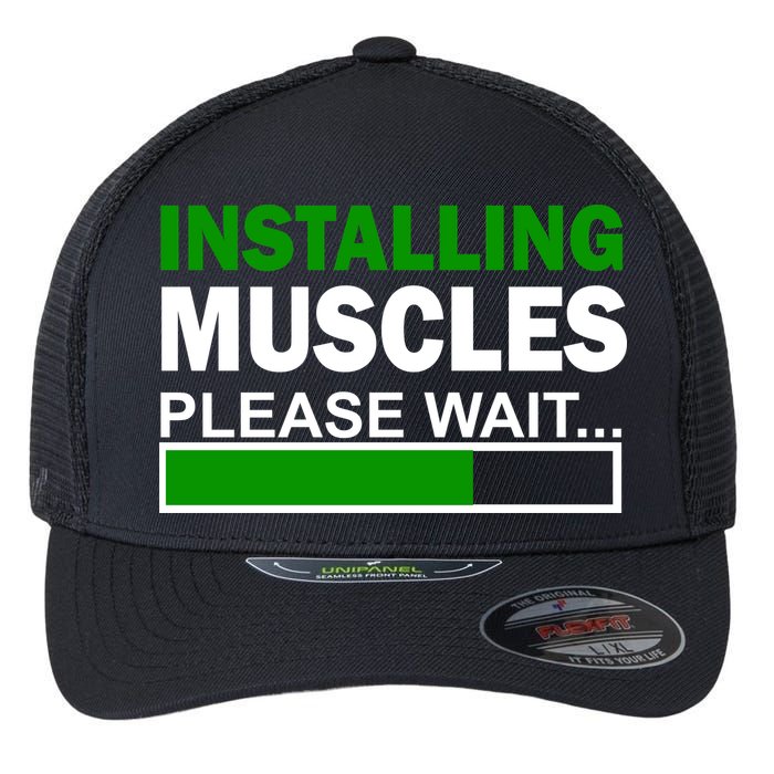 Installing Muscles Please Wait... Flexfit Unipanel Trucker Cap