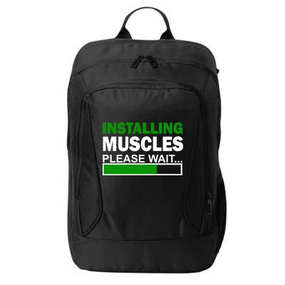 Installing Muscles Please Wait... City Backpack