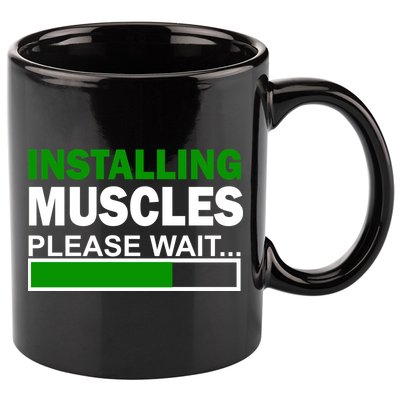 Installing Muscles Please Wait... 11oz C Handle Ceramic Mug