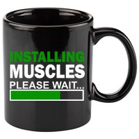 Installing Muscles Please Wait... 11oz C Handle Ceramic Mug