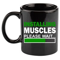 Installing Muscles Please Wait... 11oz C Handle Ceramic Mug