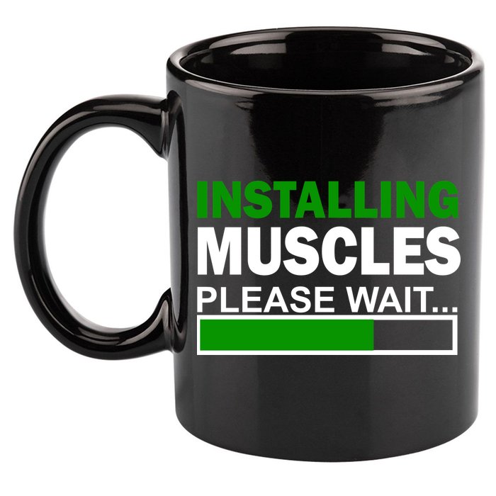 Installing Muscles Please Wait... 11oz C Handle Ceramic Mug