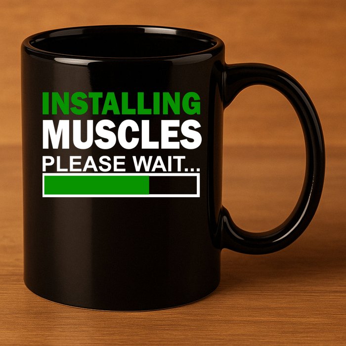 Installing Muscles Please Wait... 11oz C Handle Ceramic Mug