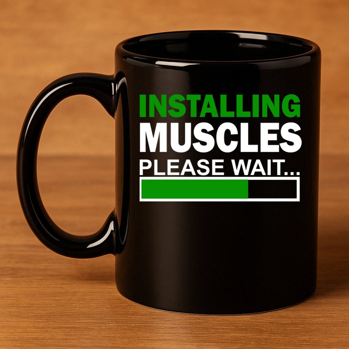 Installing Muscles Please Wait... 11oz C Handle Ceramic Mug