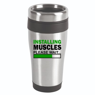 Installing Muscles Please Wait... 16oz Travel Tumbler