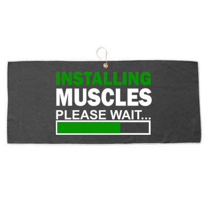 Installing Muscles Please Wait... Large Microfiber Waffle Golf Towel