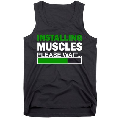 Installing Muscles Please Wait... Tank Top