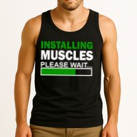 Installing Muscles Please Wait... Tank Top