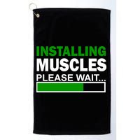 Installing Muscles Please Wait... Golf Towel