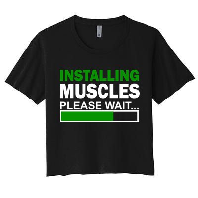 Installing Muscles Please Wait... Crop Top