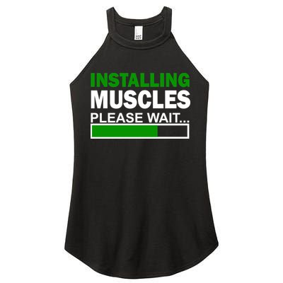 Installing Muscles Please Wait... Women's Perfect Tri Rocker Tank