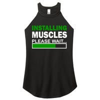 Installing Muscles Please Wait... Women's Perfect Tri Rocker Tank