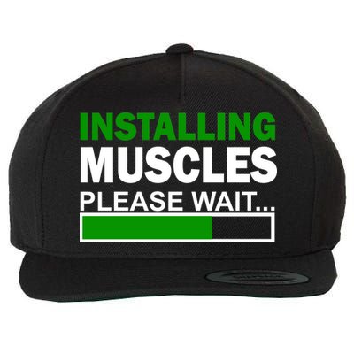 Installing Muscles Please Wait... Wool Snapback Cap