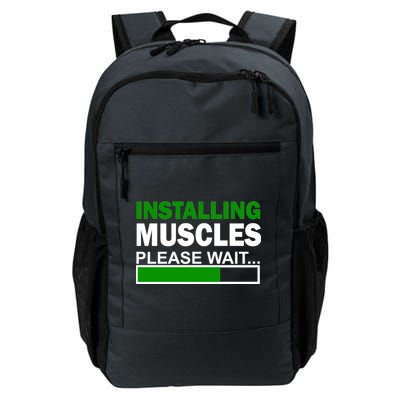 Installing Muscles Please Wait... Daily Commute Backpack