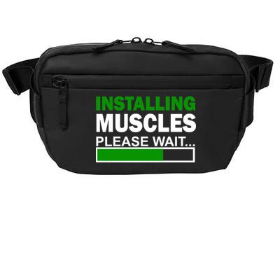 Installing Muscles Please Wait... Crossbody Pack