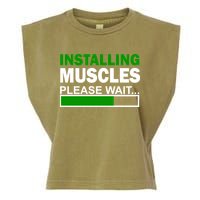 Installing Muscles Please Wait... Garment-Dyed Women's Muscle Tee