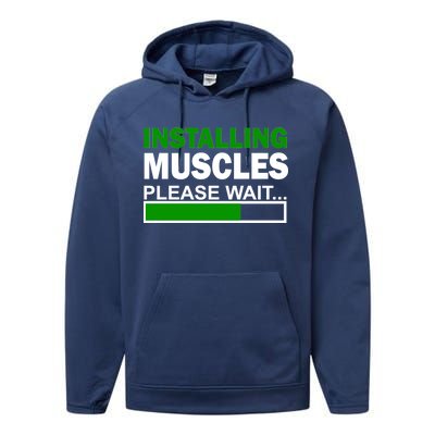 Installing Muscles Please Wait... Performance Fleece Hoodie