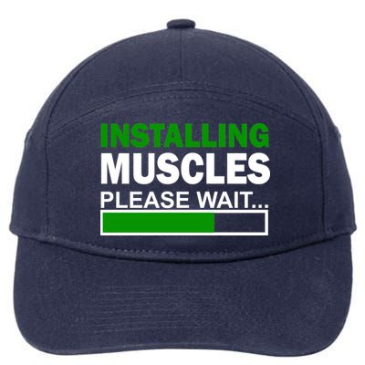 Installing Muscles Please Wait... 7-Panel Snapback Hat