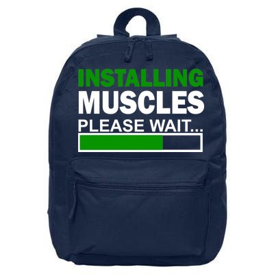 Installing Muscles Please Wait... 16 in Basic Backpack