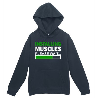 Installing Muscles Please Wait... Urban Pullover Hoodie