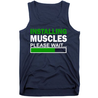 Installing Muscles Please Wait... Tank Top