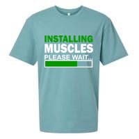 Installing Muscles Please Wait... Sueded Cloud Jersey T-Shirt