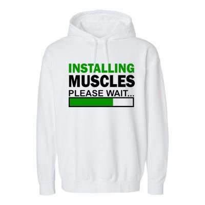 Installing Muscles Please Wait... Garment-Dyed Fleece Hoodie