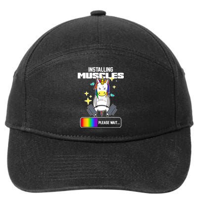 Installing Muscles Unicorn Lifting 7-Panel Snapback Hat
