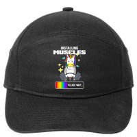 Installing Muscles Unicorn Lifting 7-Panel Snapback Hat