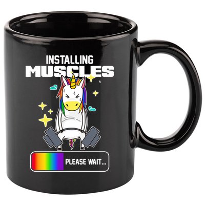 Installing Muscles Unicorn Lifting 11oz C Handle Ceramic Mug