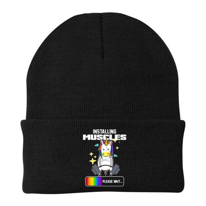 Installing Muscles Unicorn Lifting Beanie
