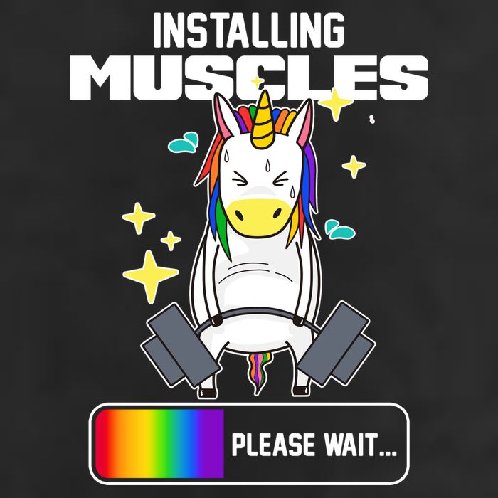 Installing Muscles Unicorn Lifting Beanie