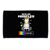 Installing Muscles Unicorn Lifting Microfiber Hand Towel