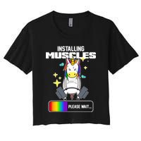 Installing Muscles Unicorn Lifting Crop Top