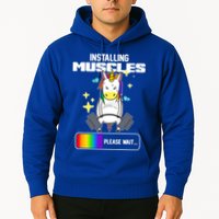 Installing Muscles Unicorn Lifting Hoodie