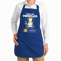 Installing Muscles Unicorn Lifting Apron