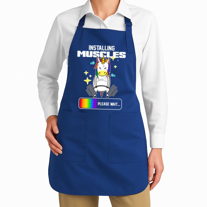 Installing Muscles Unicorn Lifting Apron