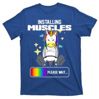 Installing Muscles Unicorn Lifting T-Shirt