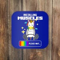 Installing Muscles Unicorn Lifting Coaster