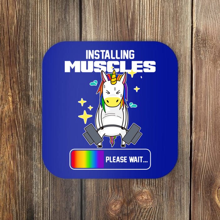 Installing Muscles Unicorn Lifting Coaster