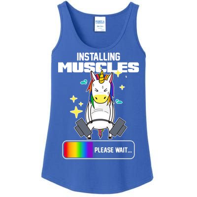 Installing Muscles Unicorn Lifting Ladies Essential Tank