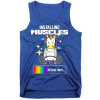 Installing Muscles Unicorn Lifting Tank Top