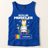 Installing Muscles Unicorn Lifting Tank Top