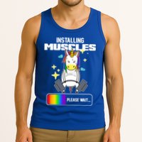 Installing Muscles Unicorn Lifting Tank Top