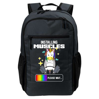 Installing Muscles Unicorn Lifting Daily Commute Backpack