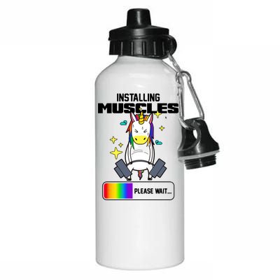 Installing Muscles Unicorn Lifting Aluminum Water Bottle