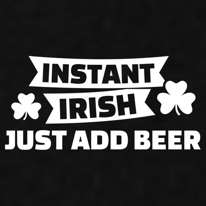 Instant Irish Just Add Beer Ladies PosiCharge Tri-Blend Wicking Tank