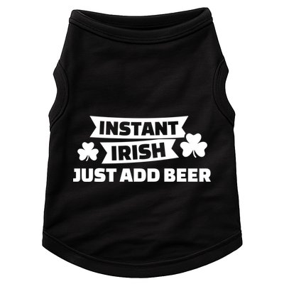 Instant Irish Just Add Beer Doggie Tank