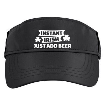 Instant Irish Just Add Beer Adult Drive Performance Visor