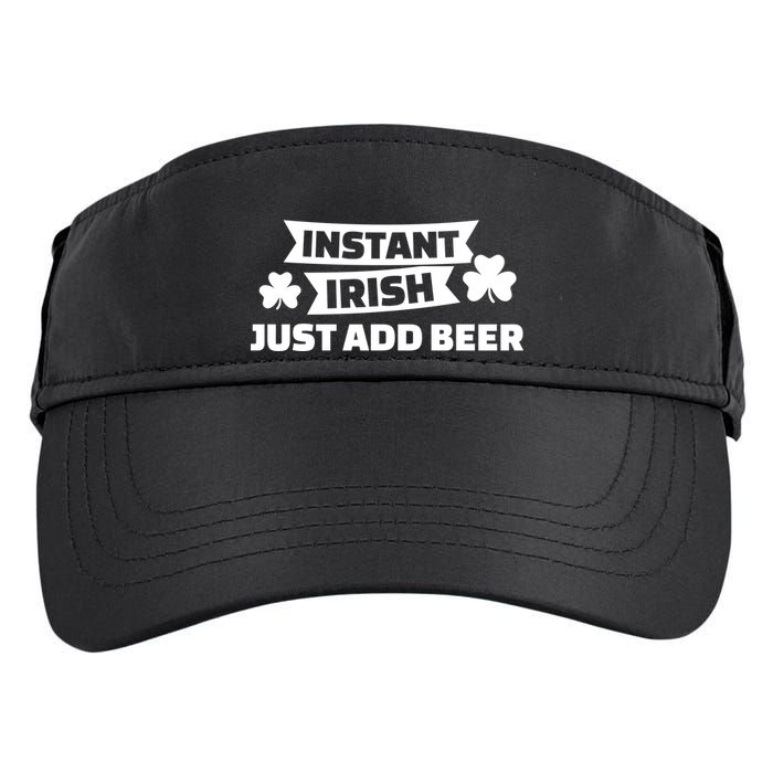 Instant Irish Just Add Beer Adult Drive Performance Visor